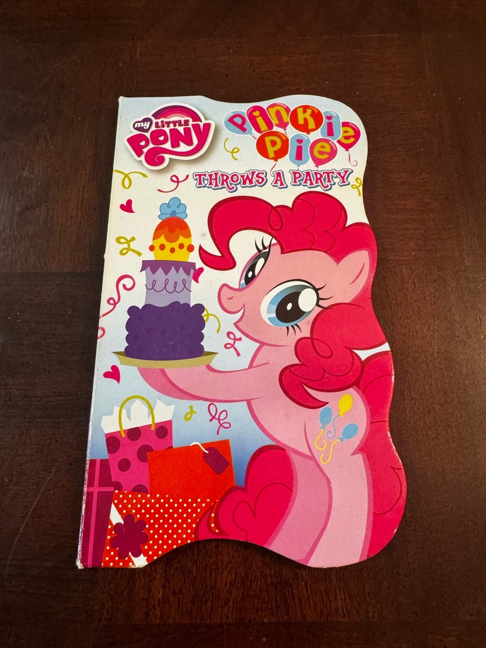 Pinkie Pie Throws a Party My Little Pony Hardcover Board Book